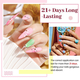 JODSONE manicurist applying gel polish in use for salon-quality results