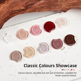 JODSONE open bottles revealing smooth color range and finish