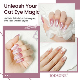 JODSONE tool with packaging and accessories emphasizing salon-ready presentation