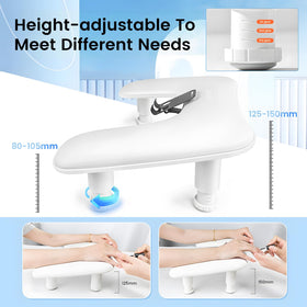 JODSONE built-in phone holder rotated showing 360° viewing and hands-free benefit