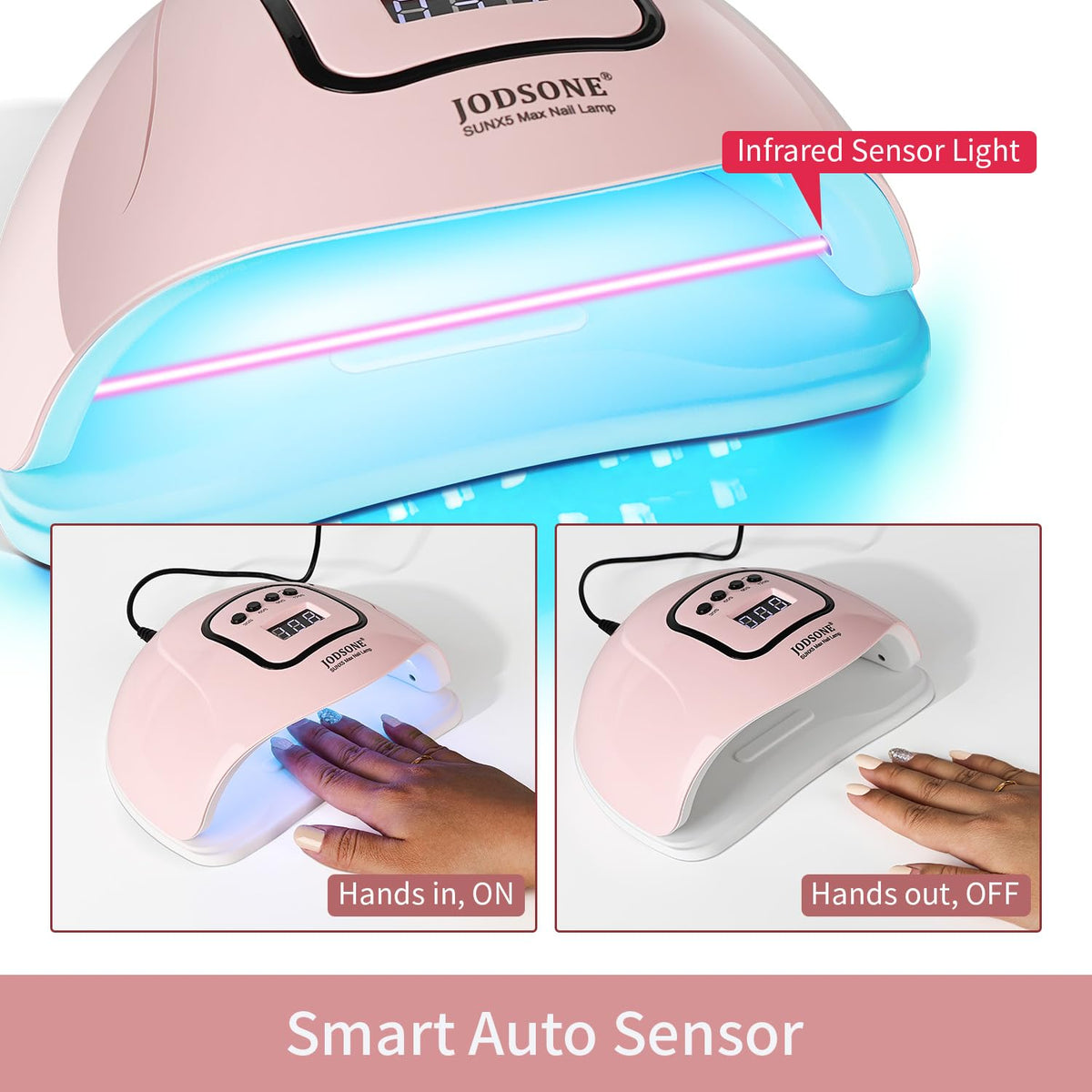 JODSONE interior LED array highlighting even light coverage