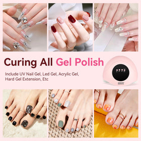 JODSONE professional manicure setting showing salon use and fast curing benefit