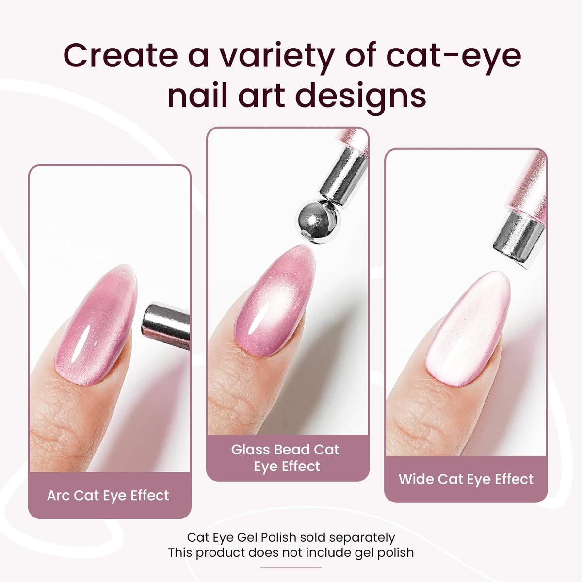 JODSONE detached ball magnet detail for halo and galaxy nail art versatility