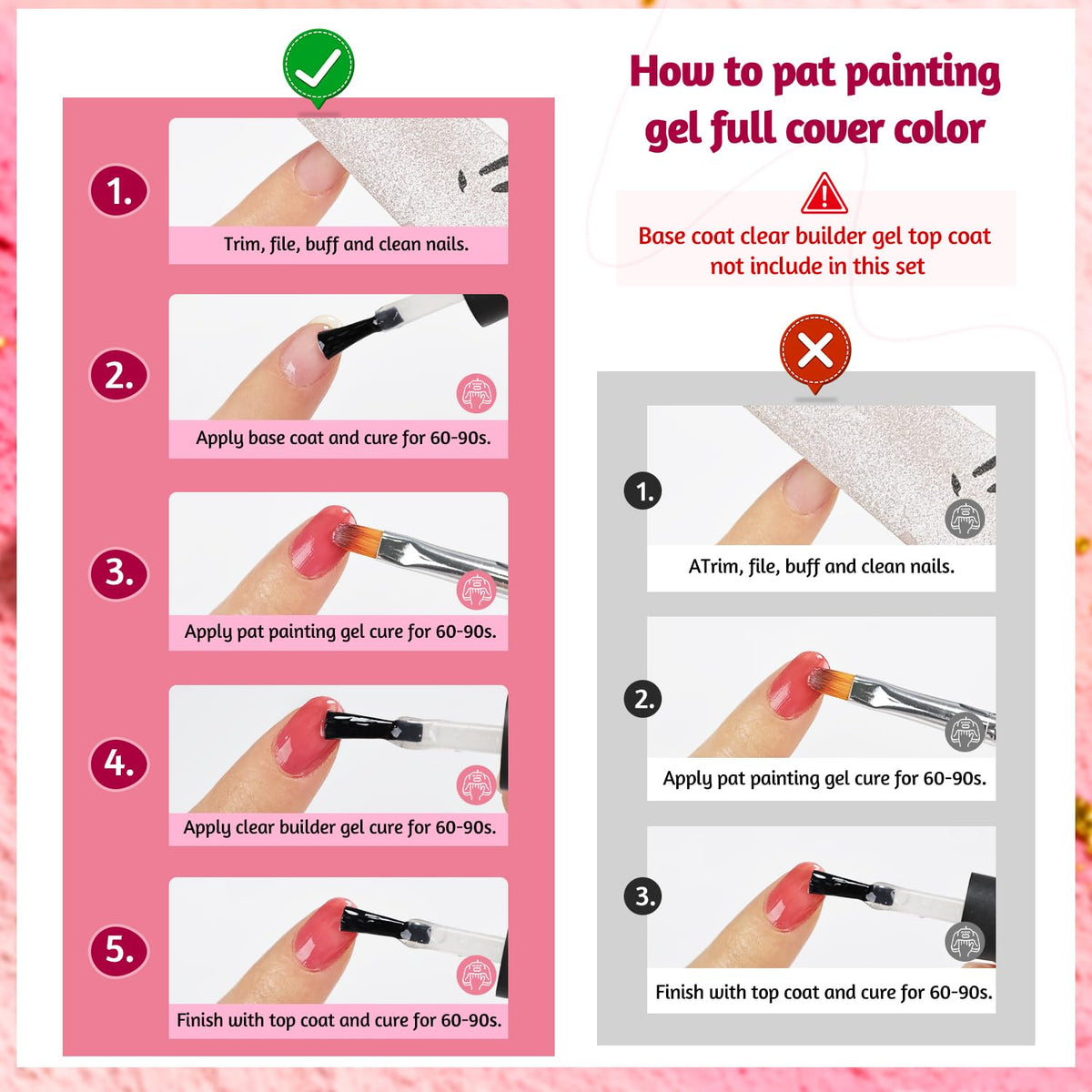 JODSONE sponge dabbing action creating soft ombré for simple at-home nail art
