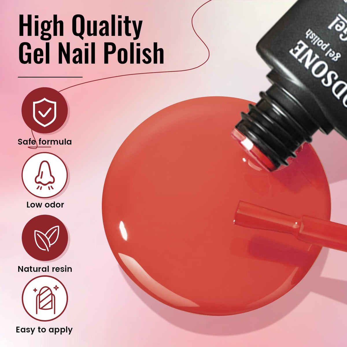 JODSONE manicure tools and accessories laid out for efficient at-home use