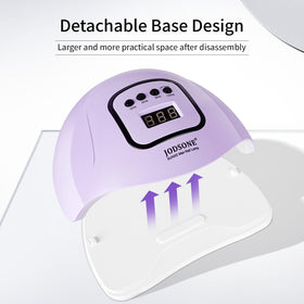 JODSONE top angle showing interior curvature for even nail exposure