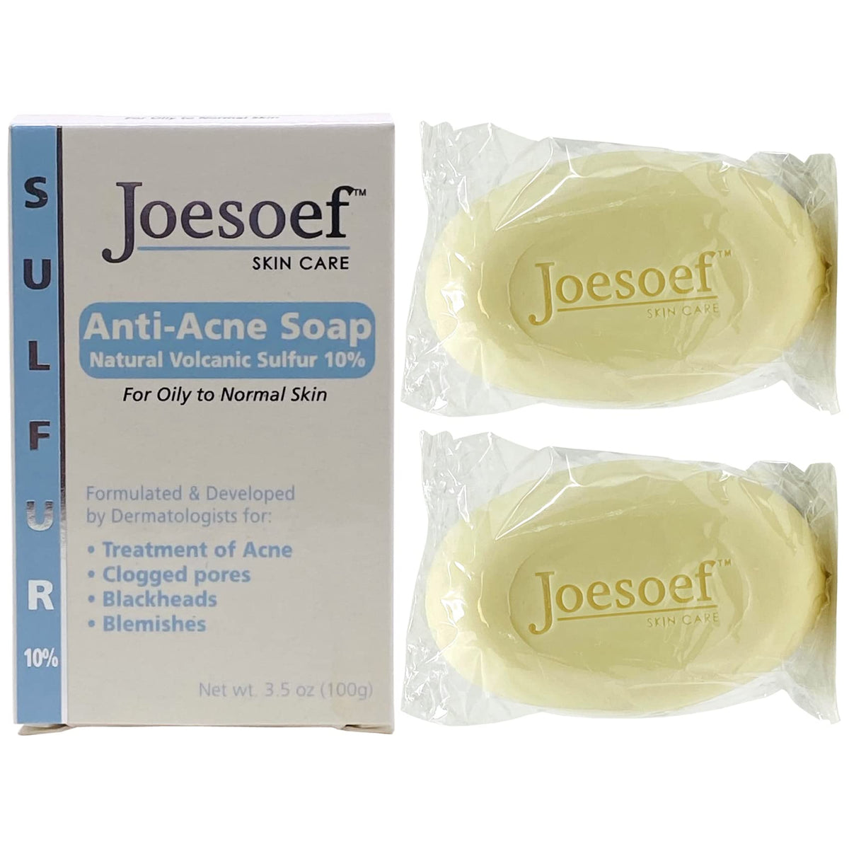 JOESOEF SKIN CARE box label and directions highlighting usage and guidance