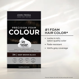 After-color conditioner bottle by John Frieda for sealing and nourishing color