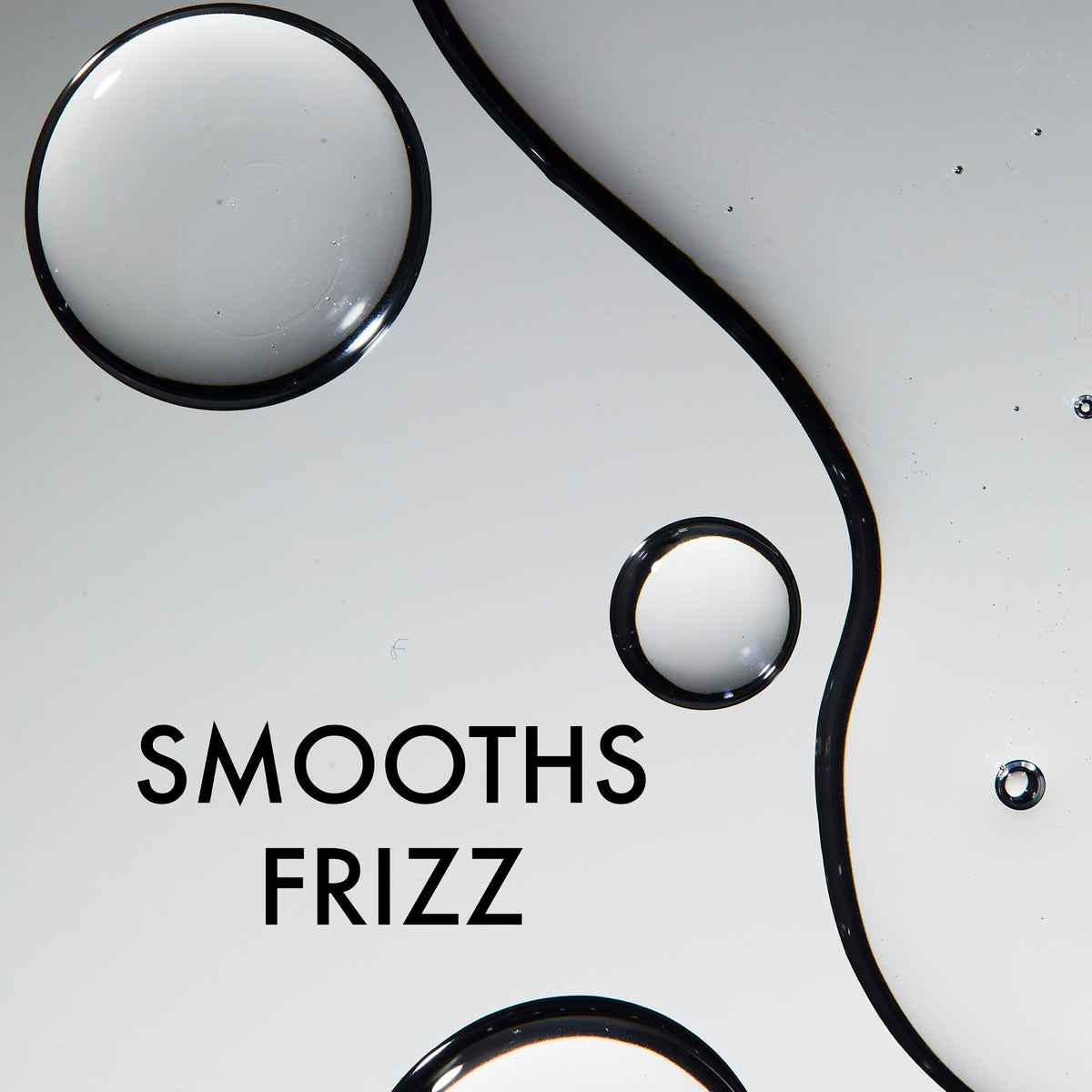 John Frieda before and after photo illustrating reduced frizz and improved manageability
