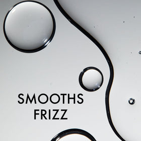 John Frieda before and after photo illustrating reduced frizz and improved manageability