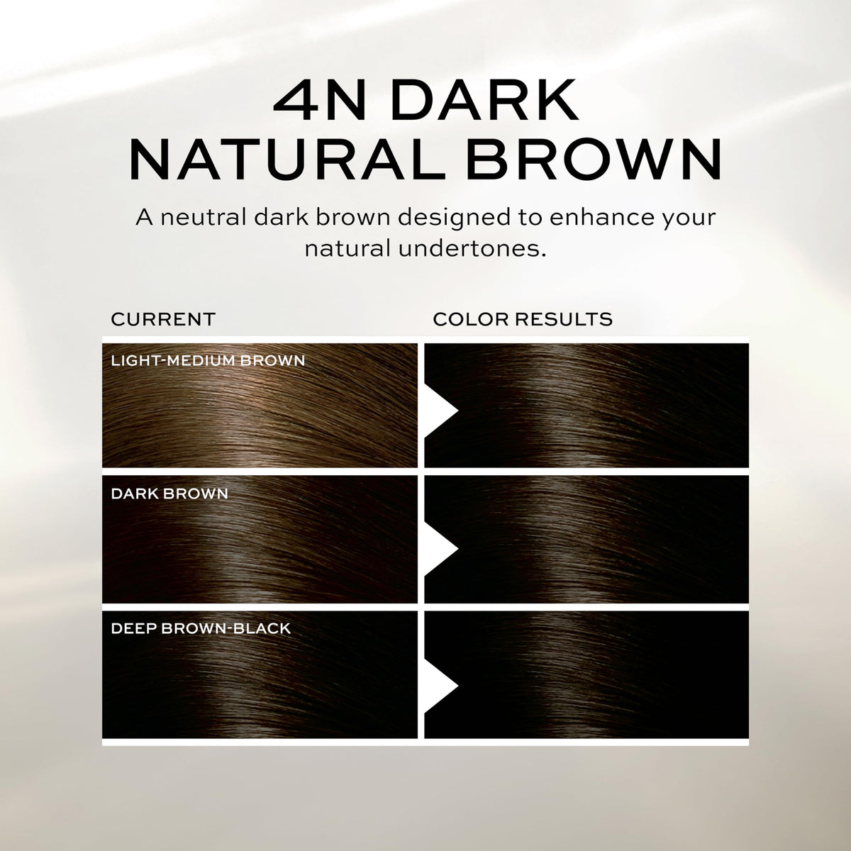 John Frieda before and after comparison showing full gray coverage