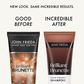 John Frieda back label close-up listing ingredients and directions