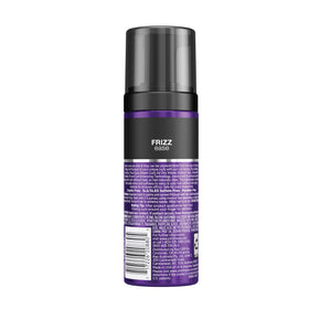 John Frieda on color-treated hair showing gentle frizz control