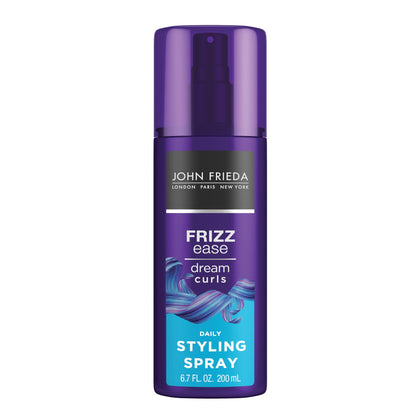 John Frieda Dream Curls front packaging showing bottle and label for brand clarity