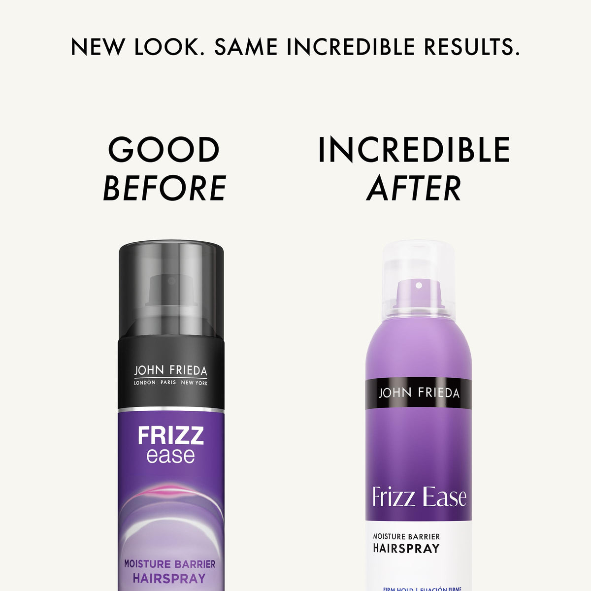 John Frieda fine mist closeup demonstrating even coverage and lightweight feel