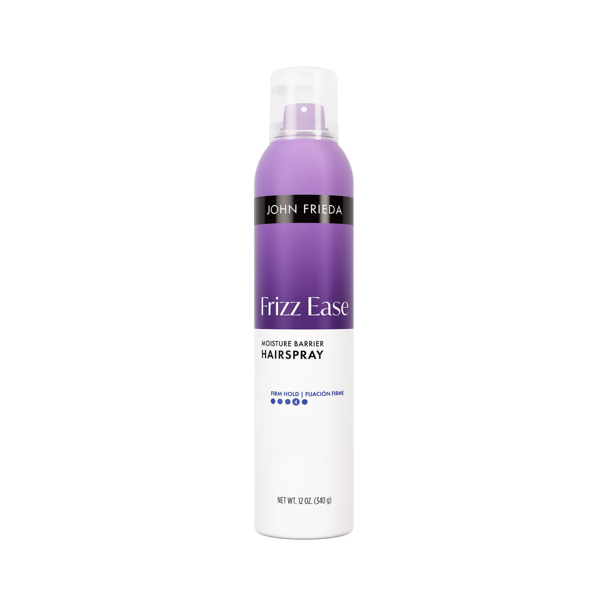 John Frieda front packaging showing product and clear benefit