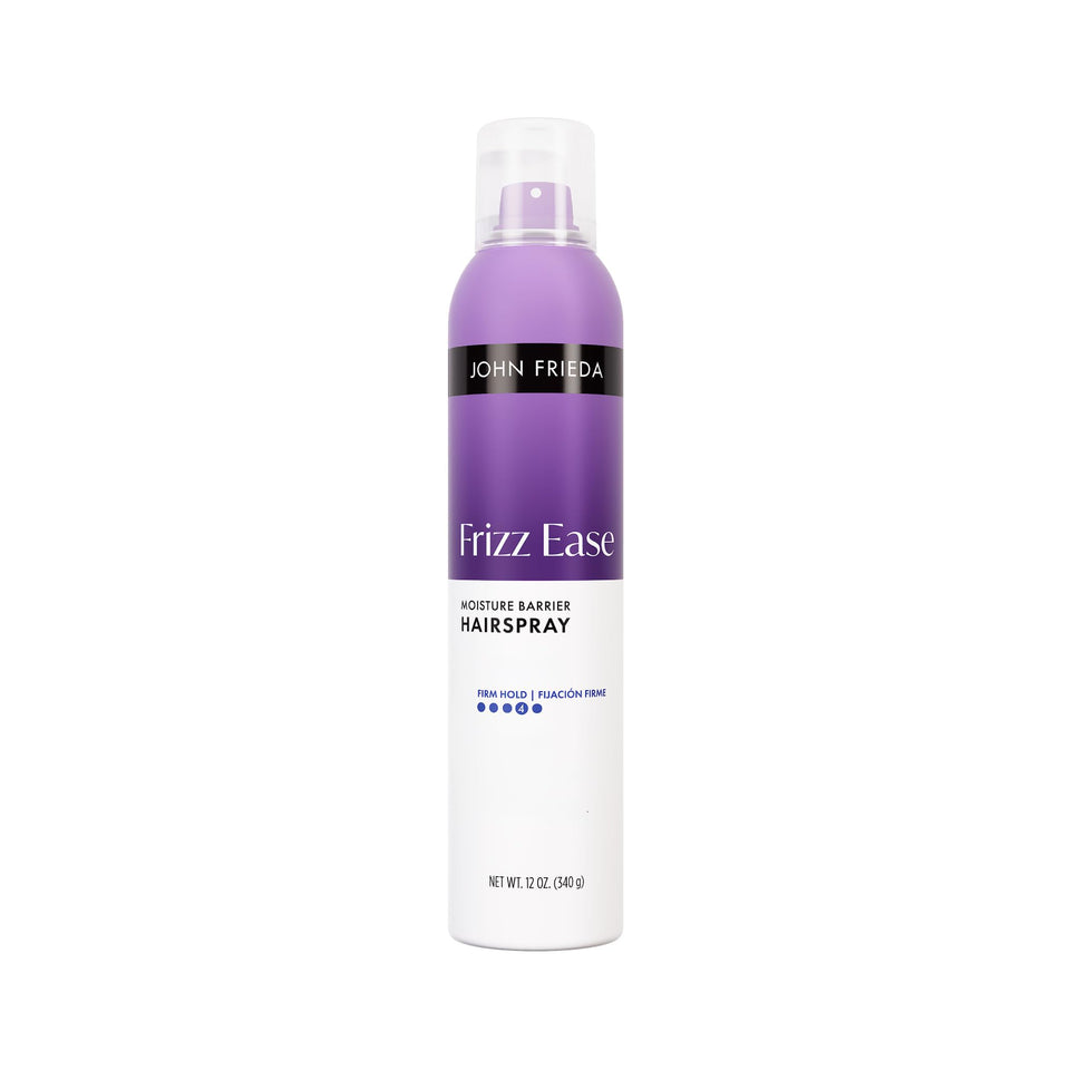 John Frieda front packaging showing product and clear benefit