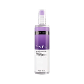 John Frieda front bottle showing product and benefits