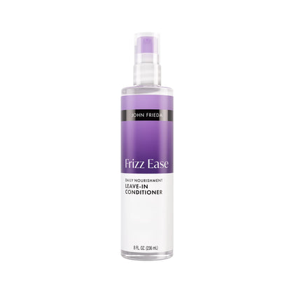 John Frieda front bottle showing product and benefits
