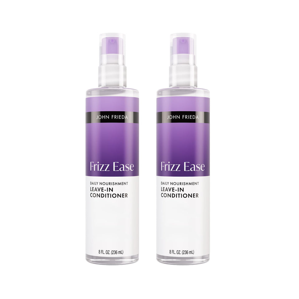 John Frieda front packaging showing bottle and branding for quick recognition and trust