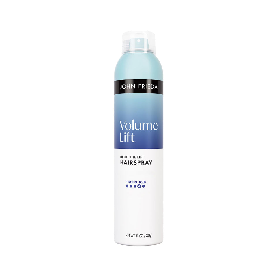 john frieda front packaging showing product and quick benefit