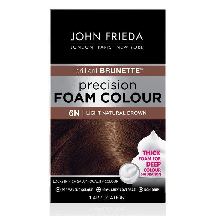John Frieda front packaging showing kit and quick benefits