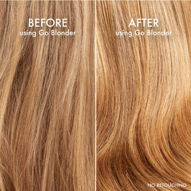 John Frieda citrus botanical blend ingredients highlighting natural brightening