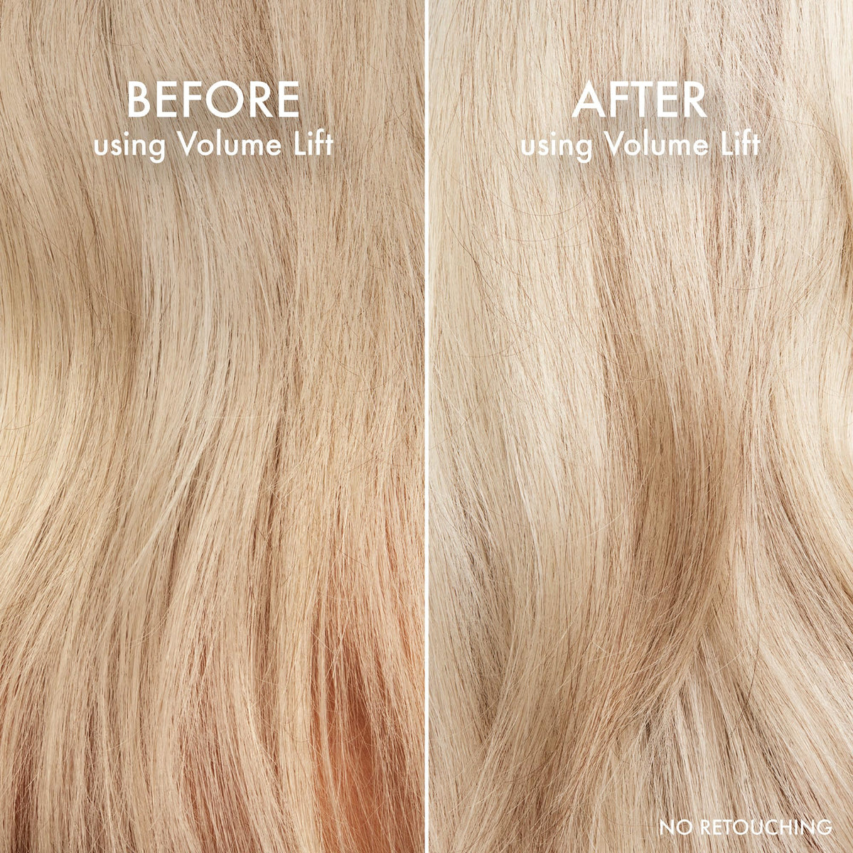 John Frieda product label close-up highlighting key ingredients