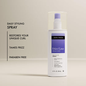 John Frieda ingredient label detail highlighting rosehip oil and magnesium protection