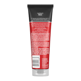 John Frieda conditioner in bathroom lifestyle scene showing everyday use benefit