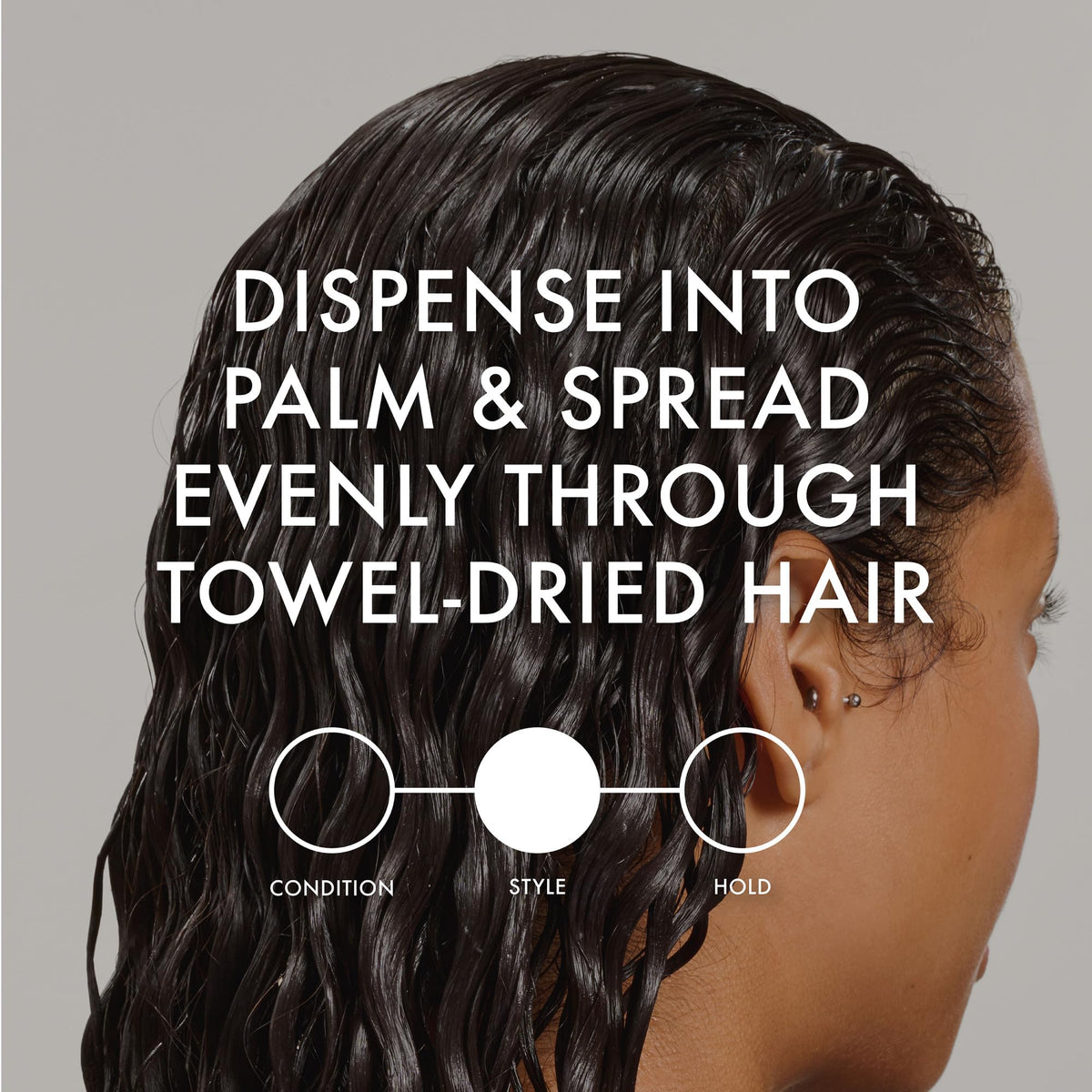 John Frieda root lift close-up showing increased volume at roots