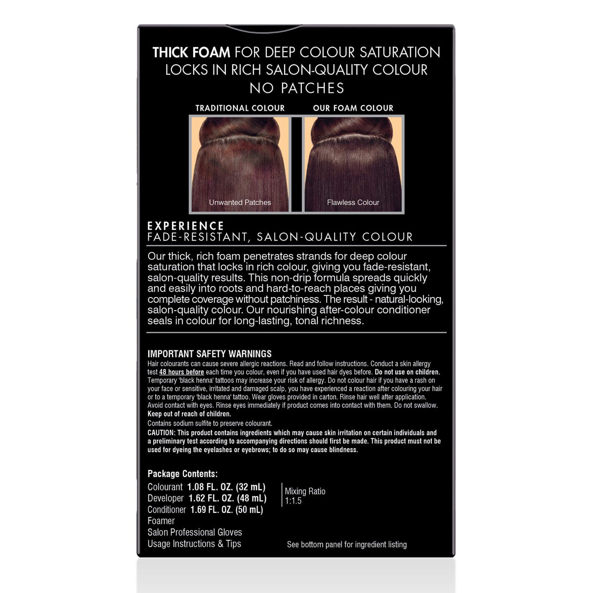 John Frieda product beside common items to show kit size and easy storage