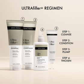 John Frieda lifestyle image of daylight hair showing soft, voluminous styling benefit