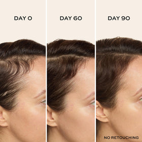 John Frieda close-up of serum texture highlighting lightweight absorption benefit