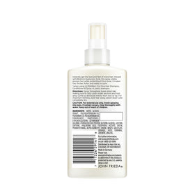 John Frieda ULTRAfiller+ displayed with ULTRAfiller shampoo and conditioner for system use