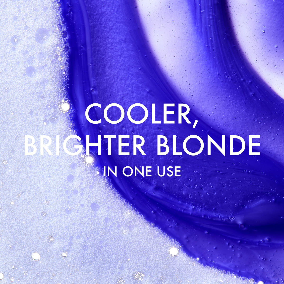John Frieda before and after blonde hair showing reduced brassiness