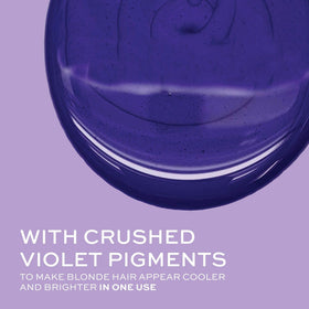 John Frieda before and after blonde comparison showing reduced brassiness