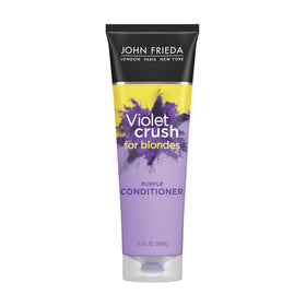 John Frieda front packaging showing bottle and branding, clarifies product at-a-glance
