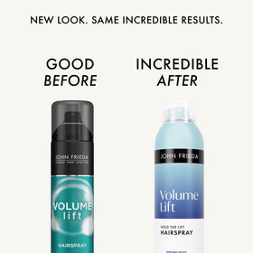 John Frieda back label with ingredients and usage directions visible