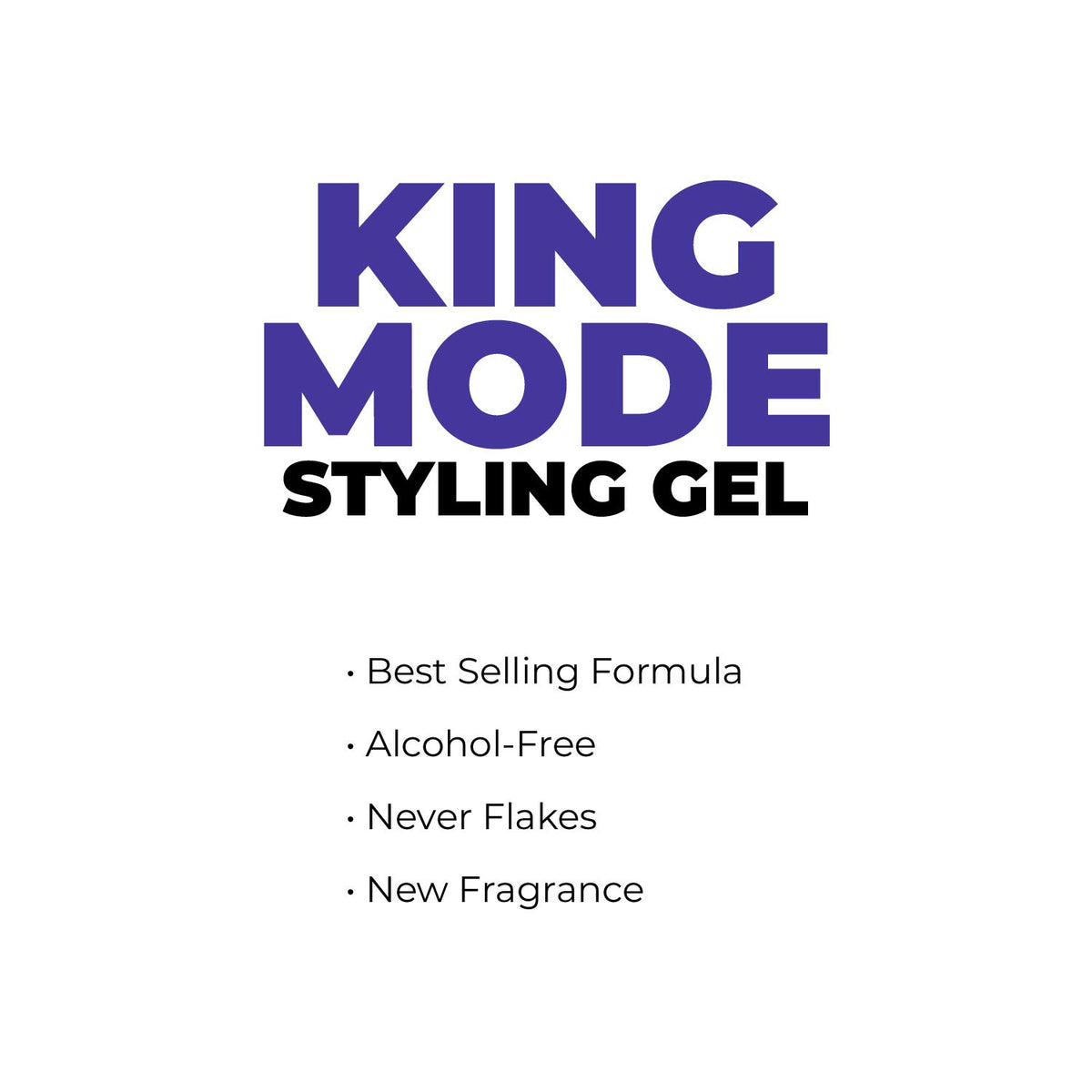 JOHNNY B. gel being applied showing controlled styling benefit