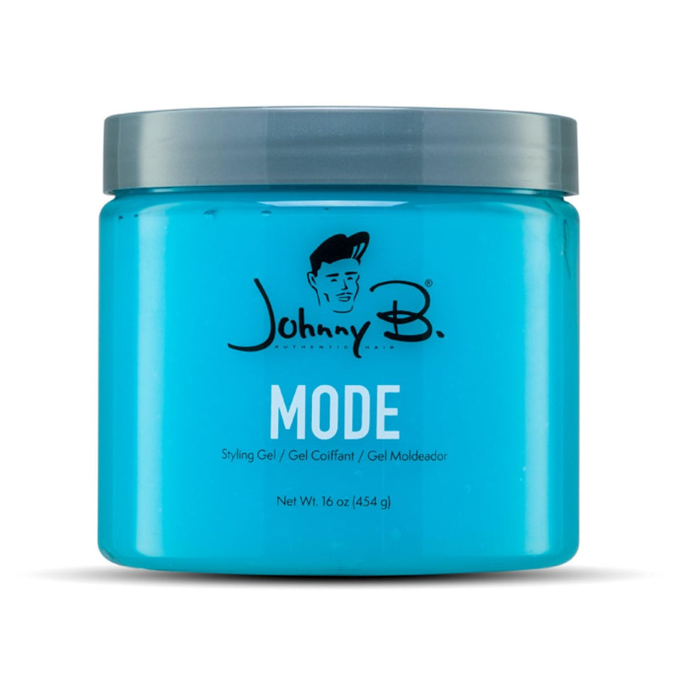 JOHNNY B. front bottle showing label and 16 oz size for clear identification and shelf appeal