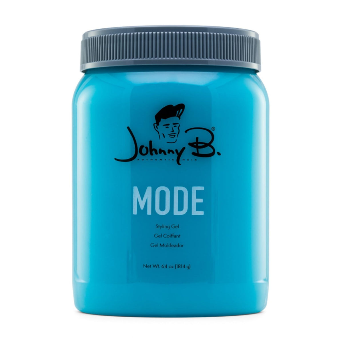 JOHNNY B. Mode front jar showing professional packaging and salon-ready size