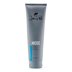 JOHNNY B. Mode front packaging showing product and benefit of strong control