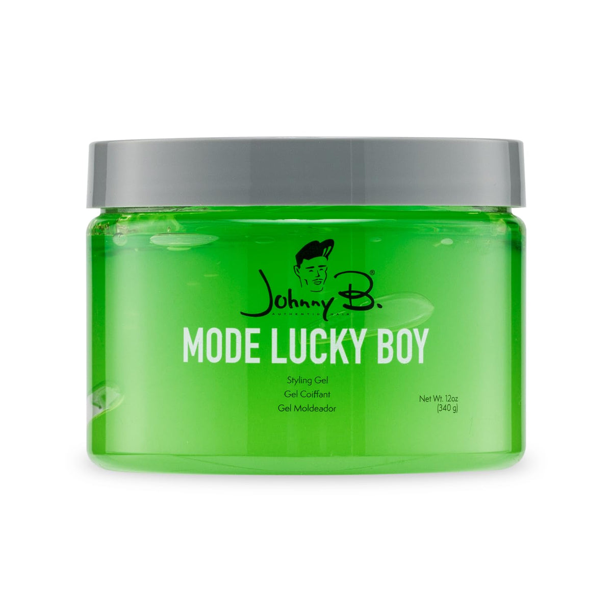 JOHNNY B. jar front view showing label and 12 oz size, highlights limited-edition look