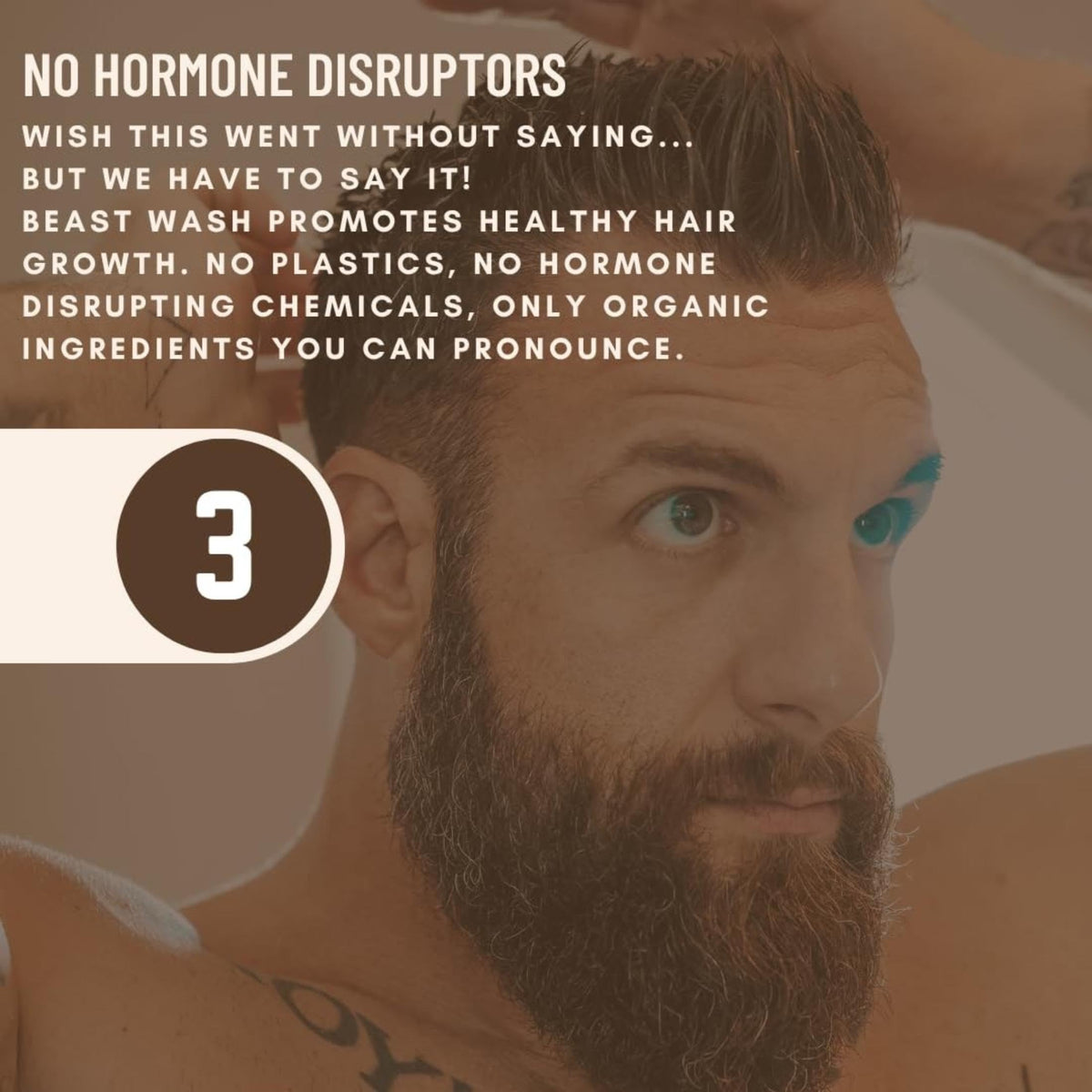 Johnny Slicks in-shower use with lather on skin for effective daily cleansing