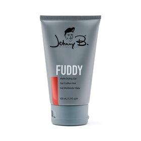 JOHNNY B. front packaging showing product and matte benefit
