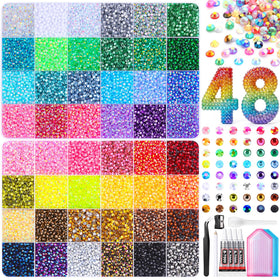 JOICEE front packaging showing full rhinestone kit and included tools for easy crafting