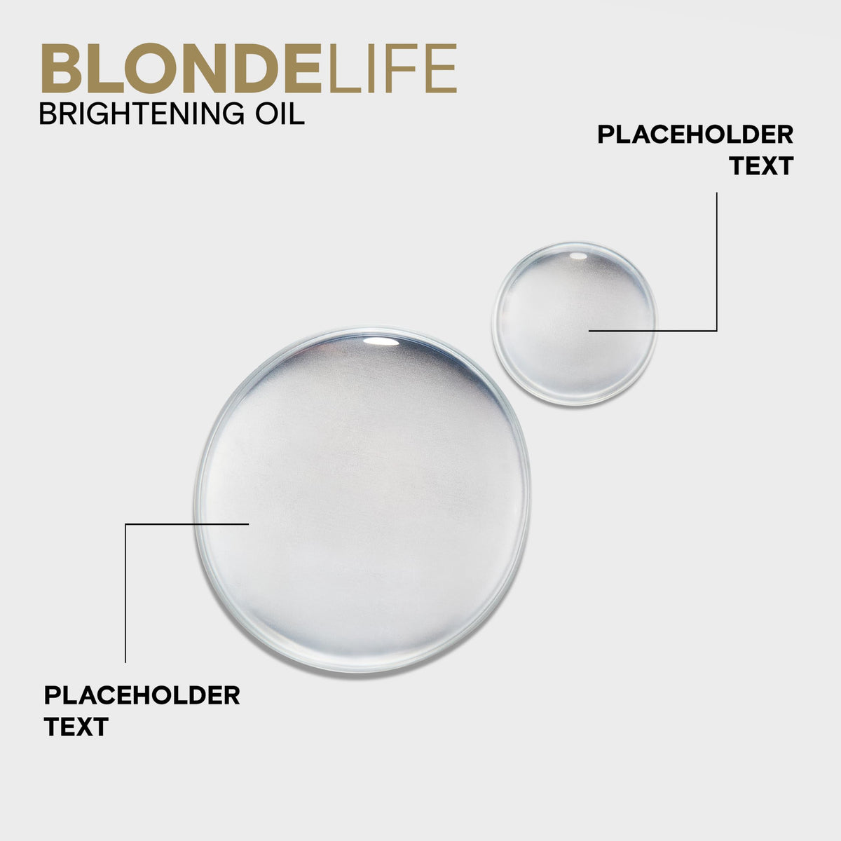 Before and after image of ends using Joico showing reduced frizz