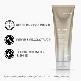 Joico product duo bottles side by side for size and scale