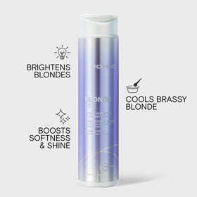 Joico shampoo lather close-up showing creamy texture and nourishing oils